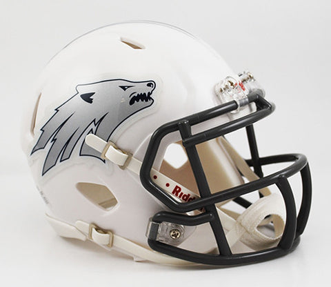 Nevada Wolfpack Riddell Speed Mini Helmet