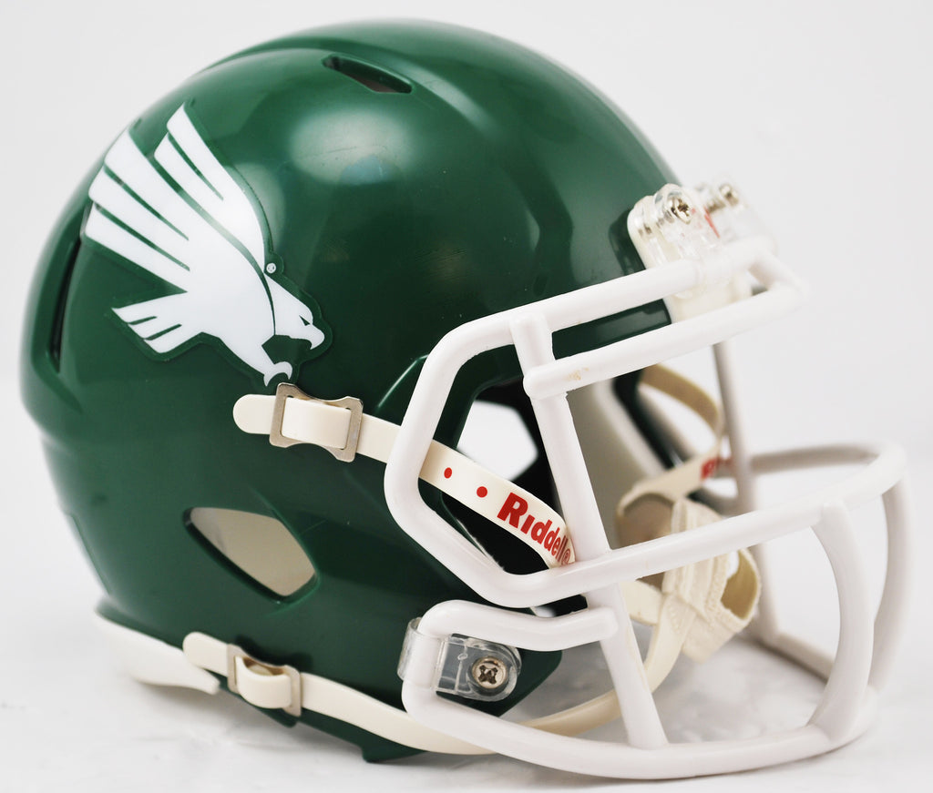 North Texas Mean Green Riddell Speed Mini Helmet