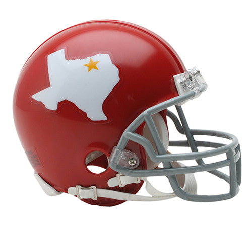1960 football helmets Dallas Texans AFL 1960-1962 Throwback Riddell Z2B Mini Helmet – Engine30Sports