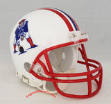 New England Patriots Throwback 1990-1992 Riddell Z2B Mini Helmet