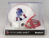 New England Patriots Throwback 1990-1992 Riddell Z2B Mini Helmet