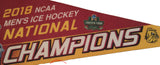Minnesota Duluth Bulldogs 2018 Hockey National Champions 12"x30" Premium Pennant 3
