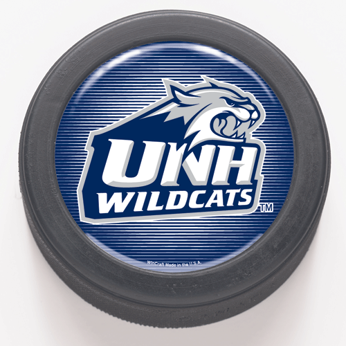 New Hampshire Wildcats Domed Hockey Puck