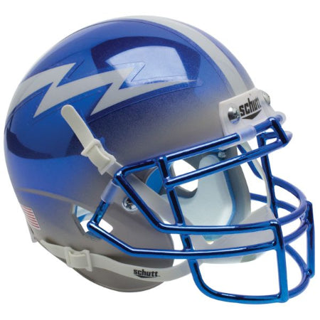 Air Force Falcons Chrome Schutt XP Mini Helmet - Alternate 5 Engine30Sports Air Force Falcons Chrome Schutt XP Mini Helmet - Alternate 5 Engine30Sports