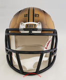Navy Midshipmen Riddell Speed Mini Helmet - 2019 Alternate