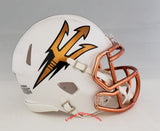 Arizona State Sun Devils Riddell Speed Mini Helmet - Desert Fuel with Chrome Facemask