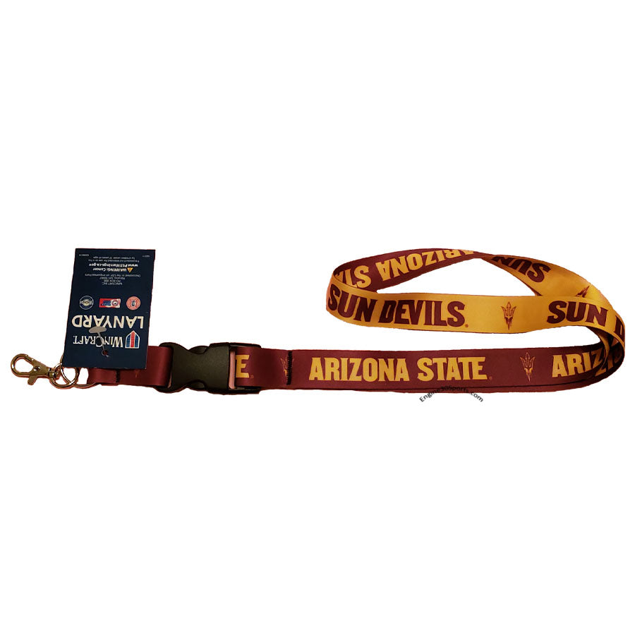 Arizona State Sun Devils 22" Lanyard with Detachable Buckle