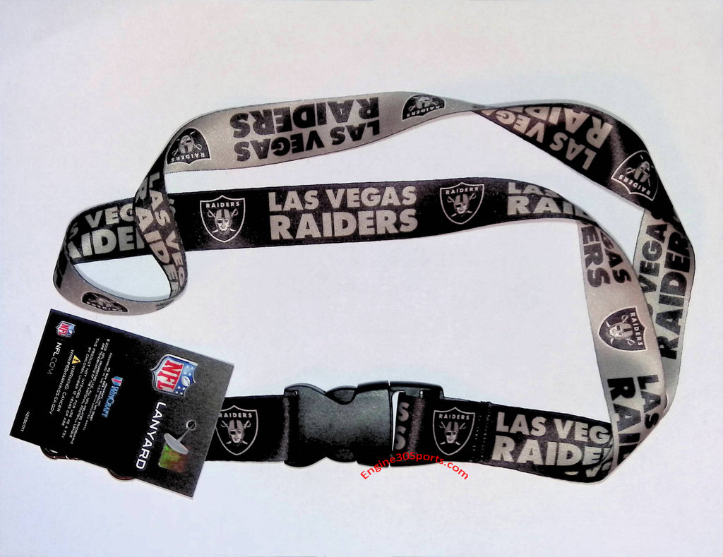 Las Vegas Raiders 22" Lanyard with Detachable Buckle