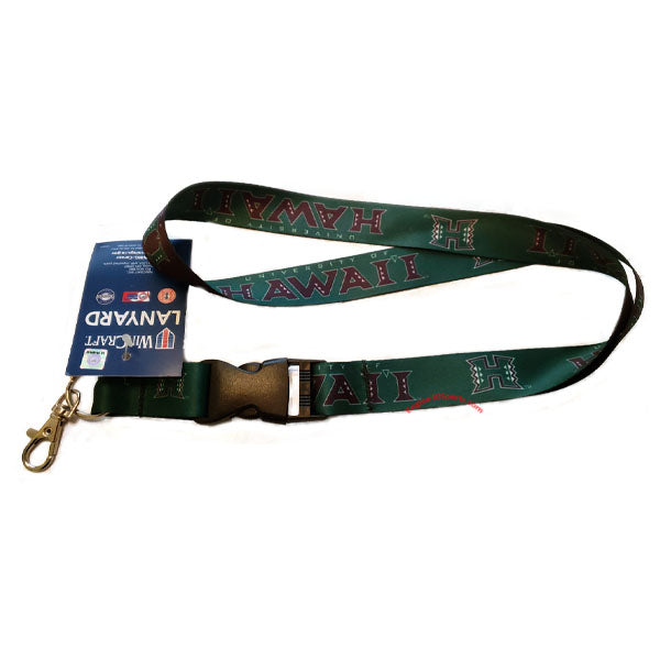 Hawaii Warriors 22" Lanyard with Detachable Buckle