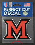 Miami Redhawks Small Decal