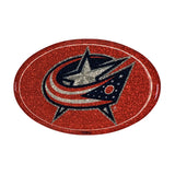 Columbus Blue Jackets Bling Oval Auto Emblem