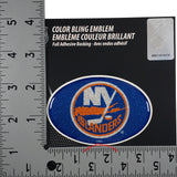 New York Islanders Bling Oval Auto Emblem