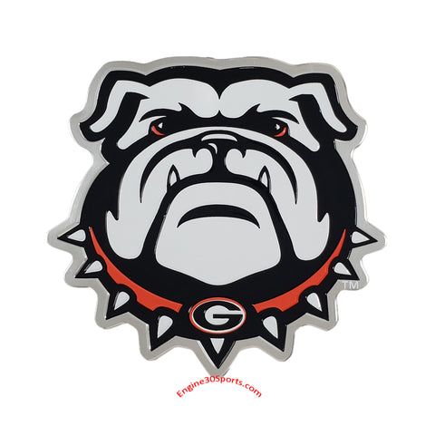 Georgia Bulldogs Die Cut Color Auto Emblem - Alternate Logo