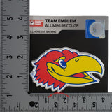 Kansas Jayhawks Die Cut Color Auto Emblem - Alternate Logo