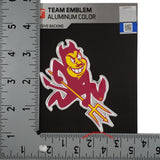 Arizona State Sun Devils Die Cut Color Auto Emblem - Sparky Logo