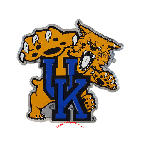 Kentucky Wildcats Die Cut Color Auto Emblem - Alternate Logo