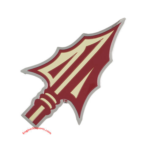 Florida State Seminoles Die Cut Color Auto Emblem - Alternate Logo