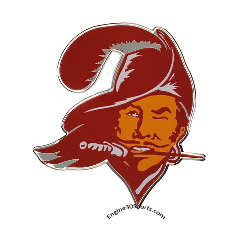 Tampa Bay Buccaneers Die Cut Color Auto Emblem - Throwback Logo