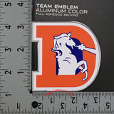 Denver Broncos Die Cut Color Auto Emblem - Throwback Logo