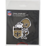 New Orleans Saints Die Cut Color Auto Emblem - Throwback Logo