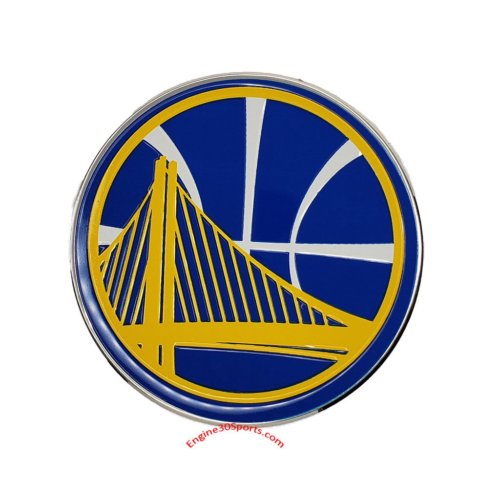 Golden State Warriors Die Cut Color Auto Emblem