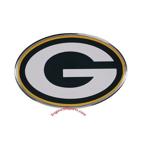 Green Bay Packers Die Cut Color Auto Emblem