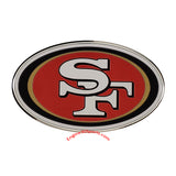 San Francisco 49ers Die Cut Color Auto Emblem