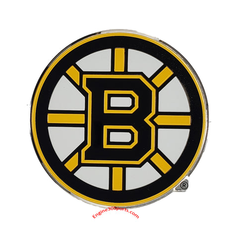 Boston Bruins Die Cut Color Auto Emblem