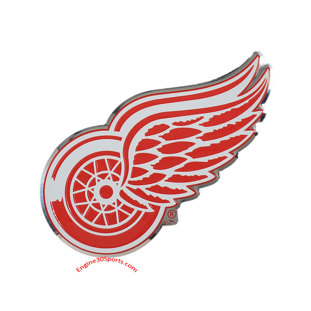 Detroit Red Wings Die Cut Color Auto Emblem