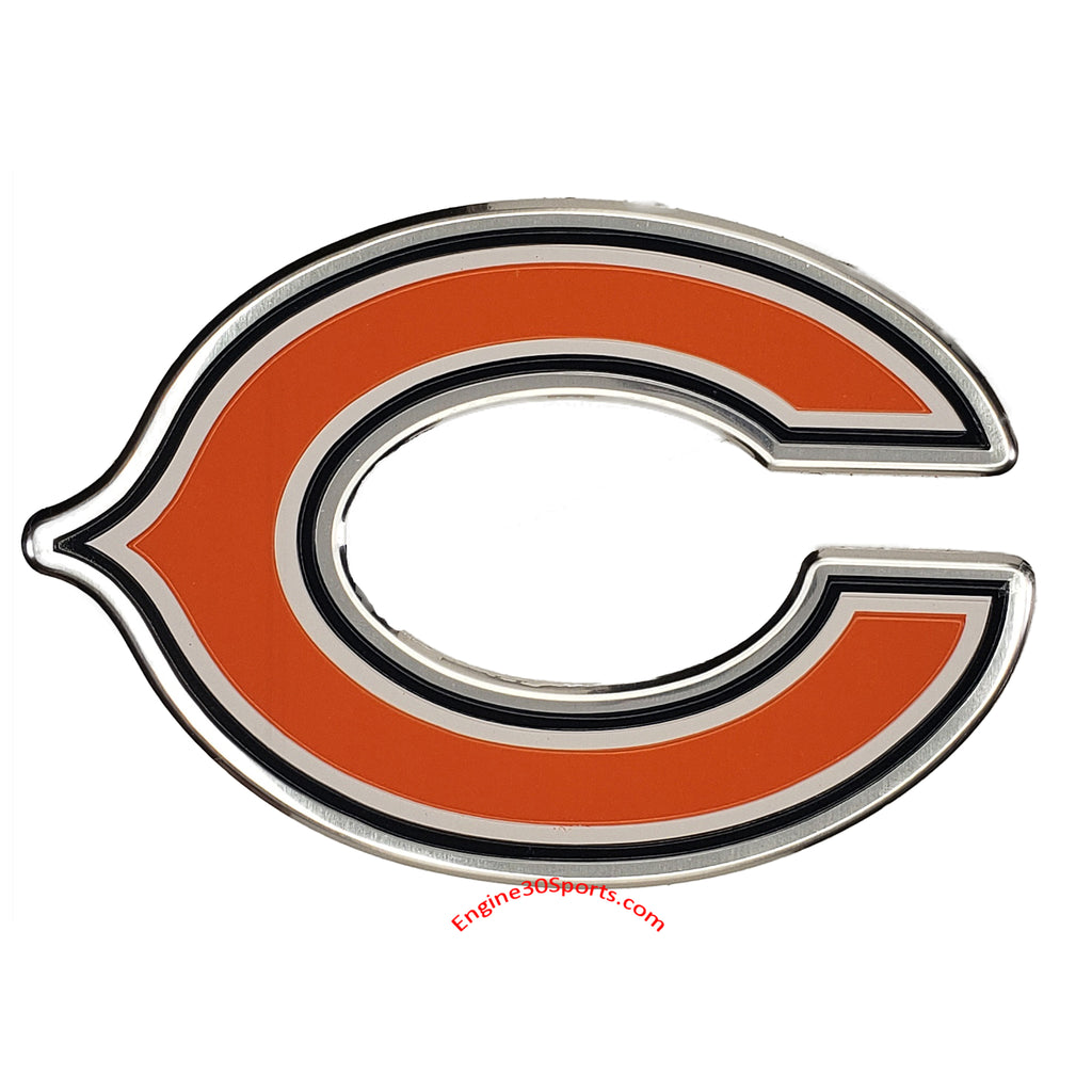 Chicago Bears Die Cut Color Auto Emblem