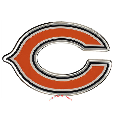 Chicago Bears Die Cut Color Auto Emblem
