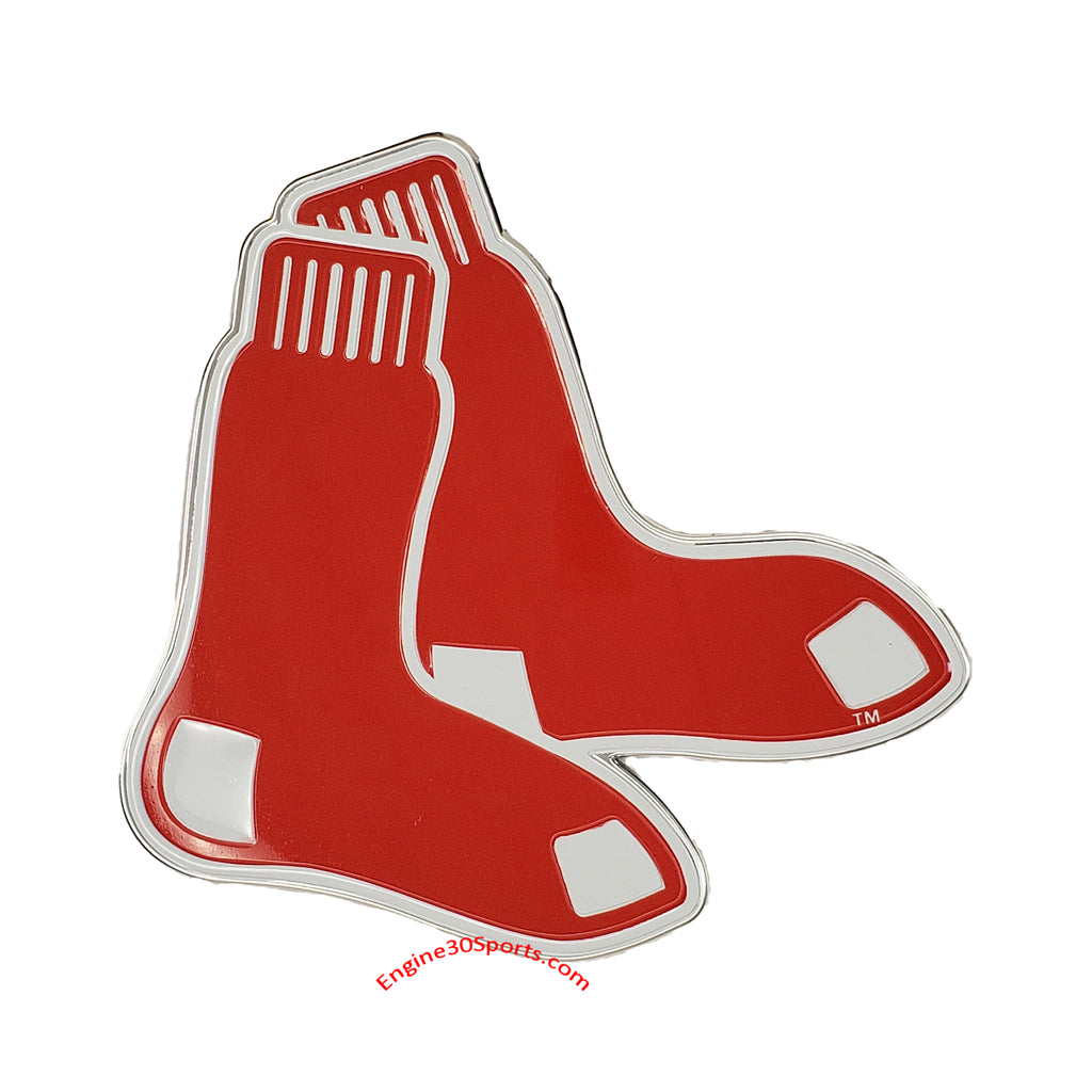 Boston Red Sox Die Cut Color Auto Emblem