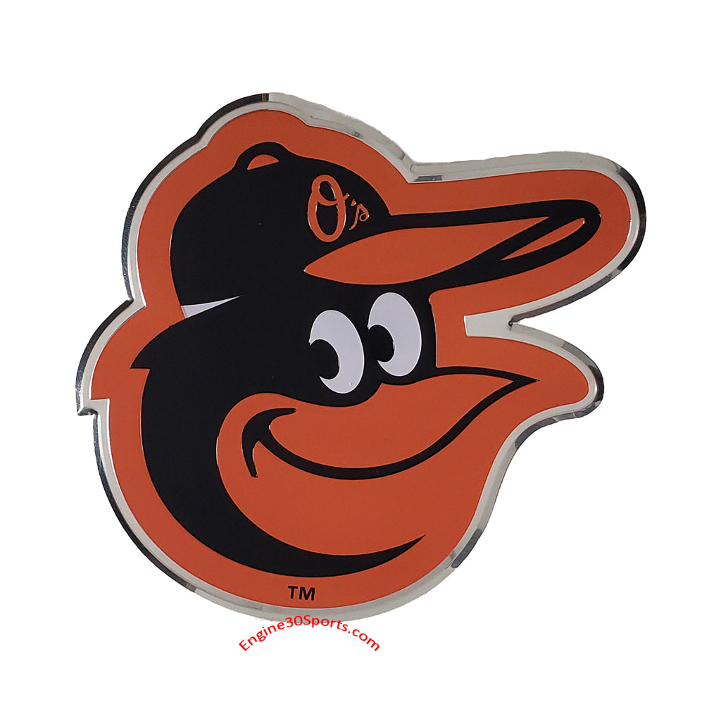 Baltimore Orioles Die Cut Color Auto Emblem