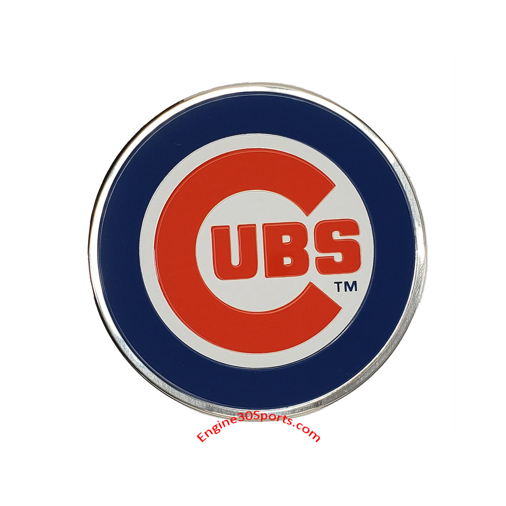 Chicago Cubs Die Cut Color Auto Emblem