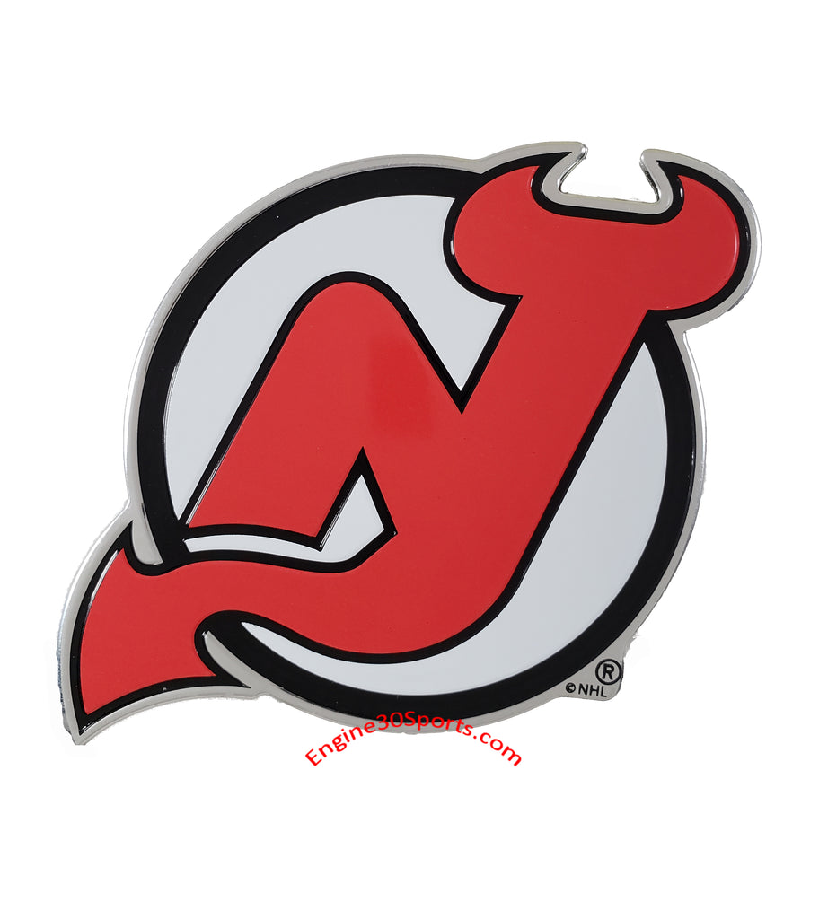 New Jersey Devils Die Cut Color Auto Emblem