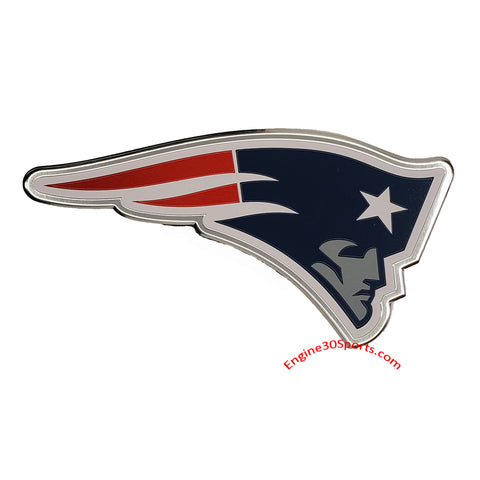 New England Patriots Die Cut Color Auto Emblem