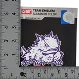 TCU Horned Frogs Die Cut Color Auto Emblem