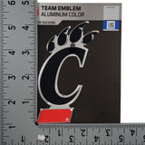 Cincinnati Bearcats Die Cut Color Auto Emblem