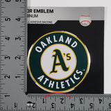 Oakland A's Die Cut Color Auto Emblem