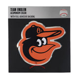Baltimore Orioles Die Cut Color Auto Emblem