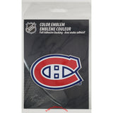 Montreal Canadiens Die Cut Color Auto Emblem
