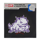 TCU Horned Frogs Die Cut Color Auto Emblem
