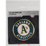 Oakland A's Die Cut Color Auto Emblem