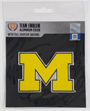 Michigan Wolverines Die Cut Color Auto Emblem - Yellow