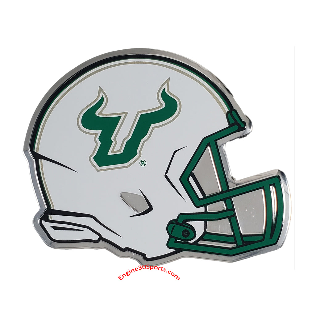 South Florida Bulls Die Cut Color Helmet Auto Emblem