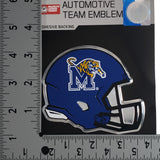 Memphis Tigers Die Cut Color Helmet Auto Emblem - Helmet