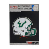 South Florida Bulls Die Cut Color Helmet Auto Emblem