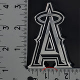 Los Angeles Angels Die Cut Silver Auto Emblem
