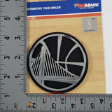 Golden State Warriors Die Cut Silver Auto Emblem
