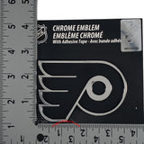 Philadelphia Flyers Die Cut Silver Auto Emblem